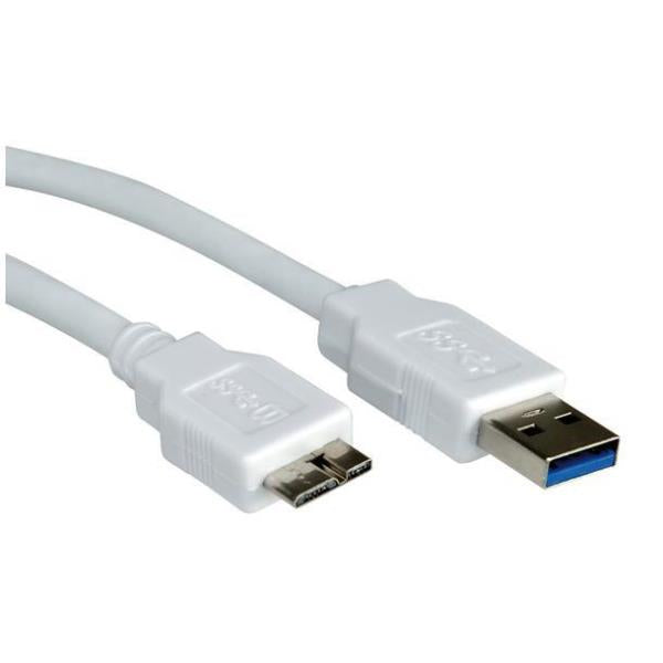 Nilox - USB A - Micro-USB B  2m cable USB USB 3.2 Gen 1 (3.1 Gen 1) Blanco