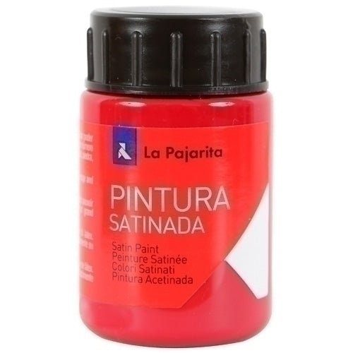 La Pajarita - PINTURA LX.PAJARITA 35 ml CARMIN L-09 - Pack de 6 unidades