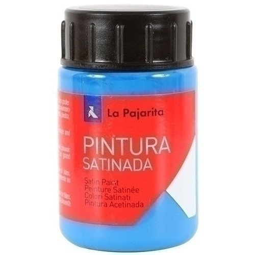 La Pajarita - PINTURA LX.PAJARITA 35 ml CYAN L-26 - Pack de 6 unidades