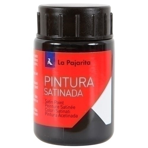 La Pajarita - PINTURA LX.PAJARITA 35 ml NEGRO L-22 - Pack de 6 unidades