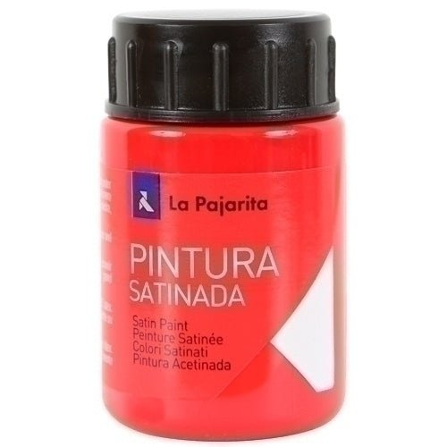 La Pajarita - PINTURA LX.PAJARITA 35 ml BERMELLON L-07 - Pack de 6 unidades