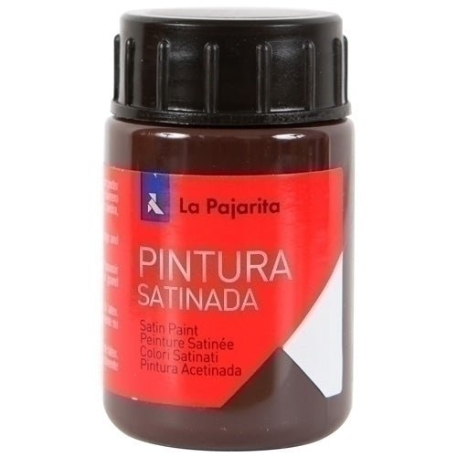 La Pajarita - PINTURA LX.PAJARITA 35 ml MARRON L-10 - Pack de 6 unidades