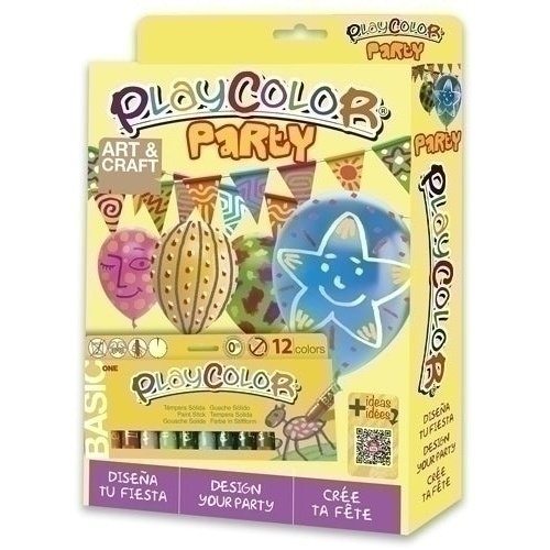 Playcolor - TEMPERA INSTANT PLAYC. ONE PACK PARTY