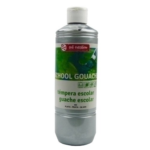 Talens - TEMPERA TALENS GOUACHE 500 ml PLATA