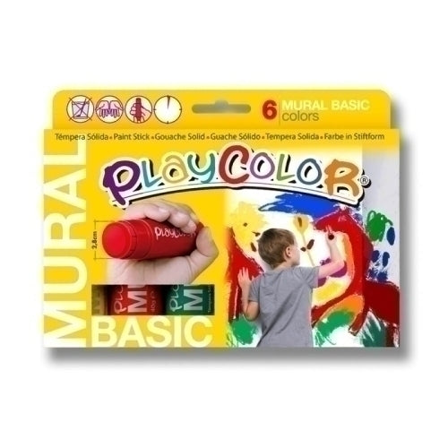 Playcolor - TEMPERA PLAYCOLOR MURAL C/6