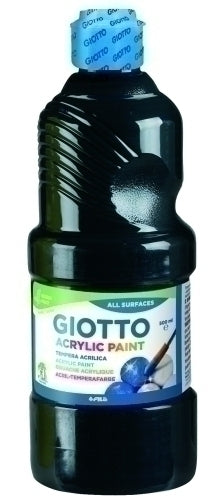 Giotto - TEMPERA GIOTTO ACRIL 500 ml NEGRO