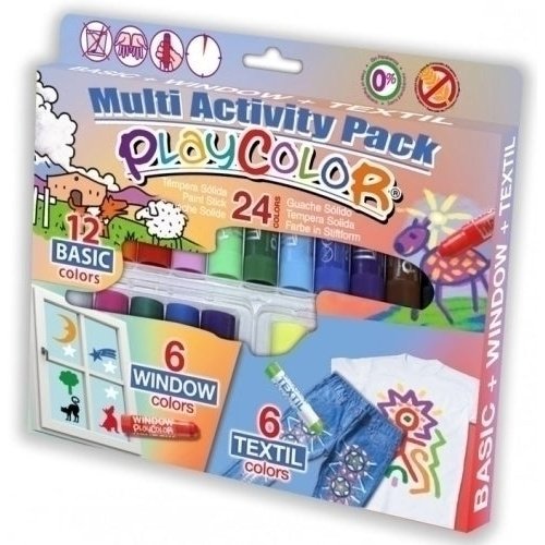 Playcolor - PACK PLAYCOLOR MULTI-ACTIVITY 24 - Pack de 6 unidades