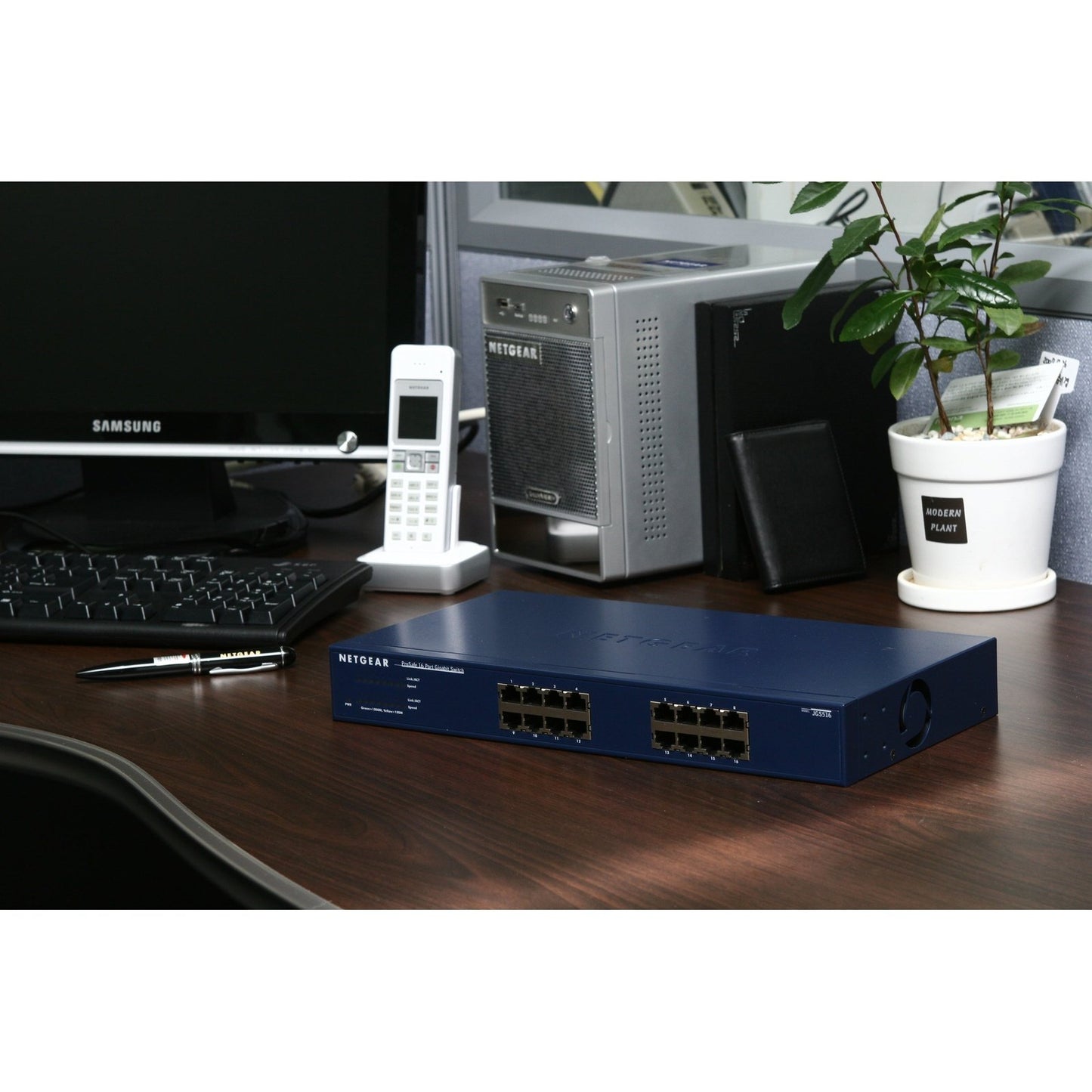 NETGEAR - JGS516 No administrado Azul