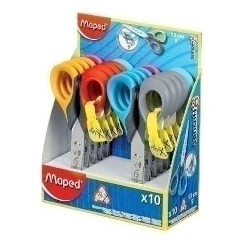 Maped - TIJERAS MAPED SENSOFT 3D 13 cm.ZD.EXP. 1 pieza(s) 693501