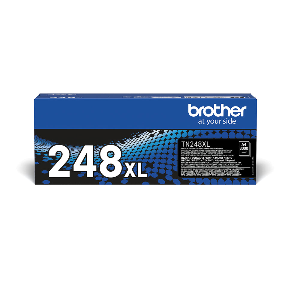 Brother TN-248XLBK cartucho de tóner 1 pieza(s) Original Negro