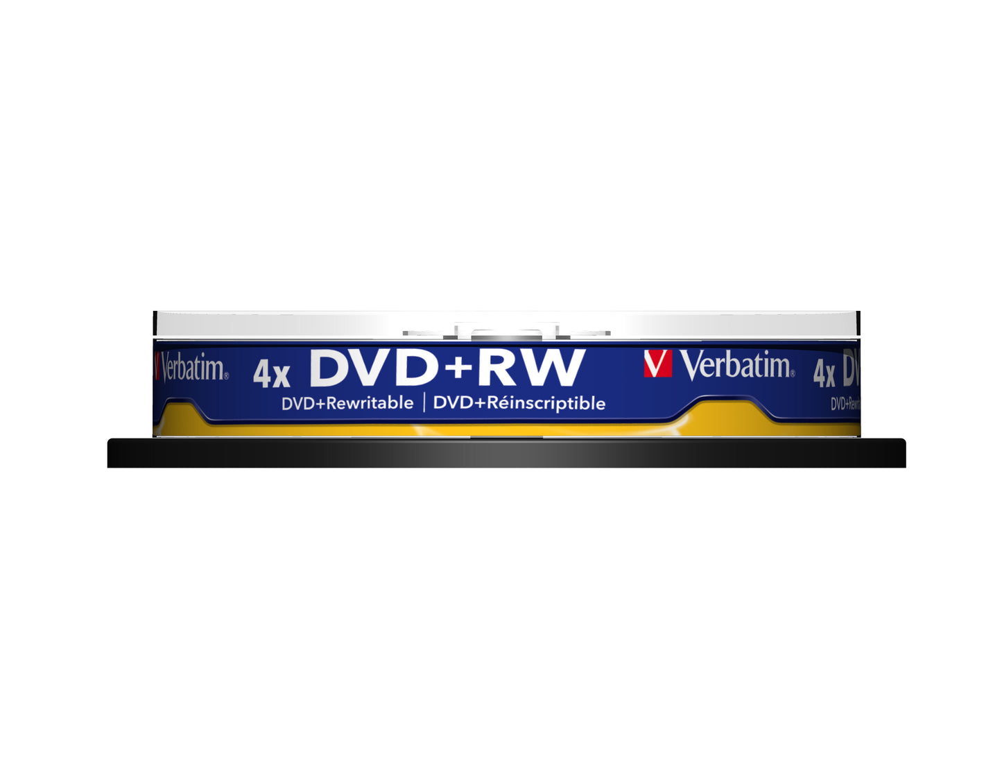 Verbatim - DVD+RW Matt Silver 4 7 GB 10 pieza(s)