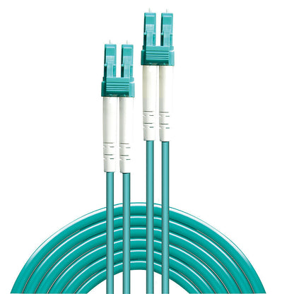 Lindy - 46371 cable de fibra optica 2 m LC OM3 Verde