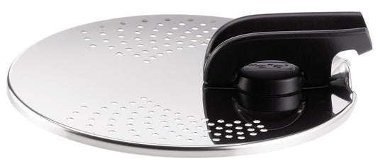 Tefal - L99394 tapa Alrededor Negro  Acero inoxidable