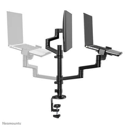 Neomounts soporte de escritorio para monitor y portátil