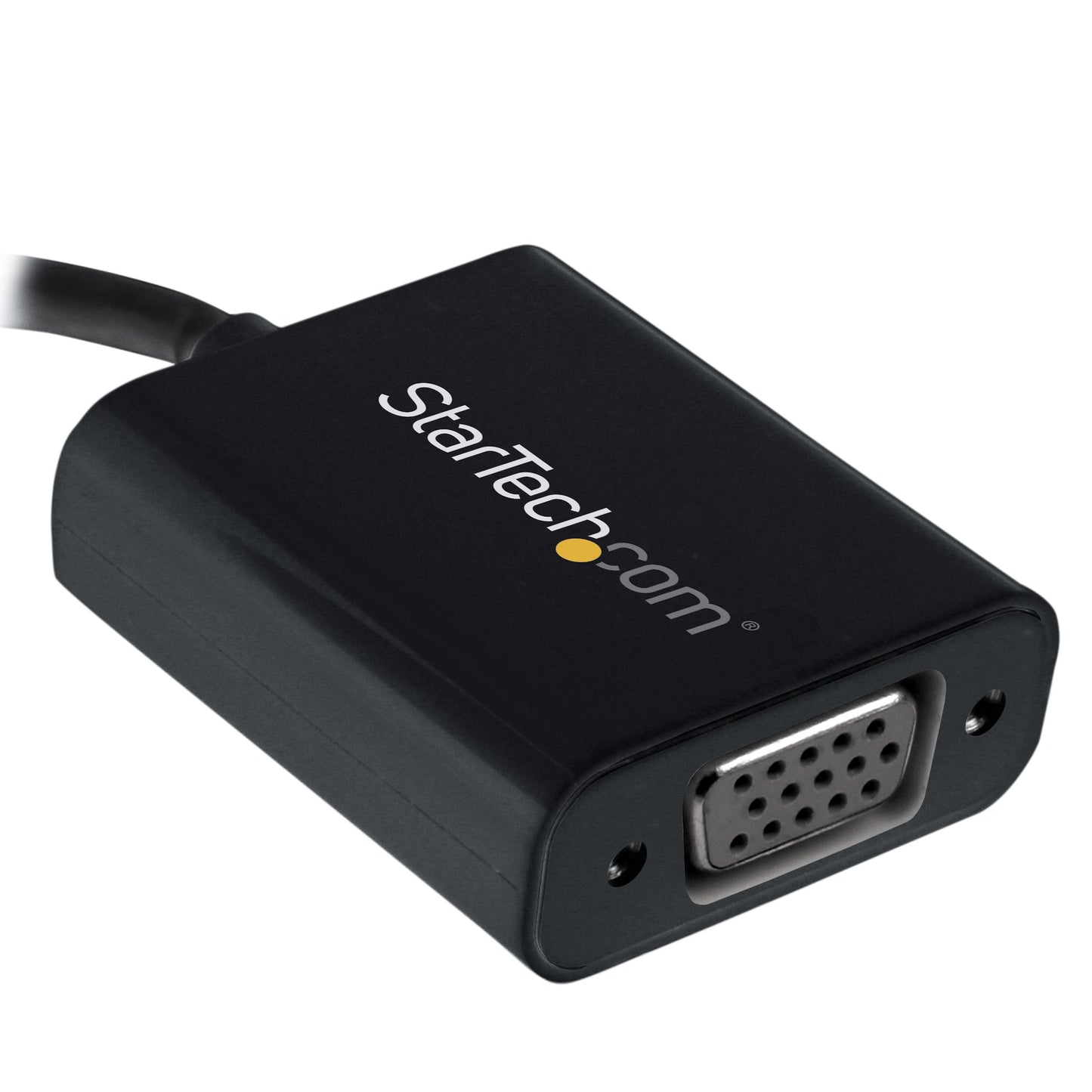 StarTech.com - Adaptador USB C a VGA - Negro - 1080p - Convertidor de Vídeo para su MacBook Pro - Dongle de Pantalla USB Tipo C a VGA - La Versión Mejorada es CDP2VGAEC