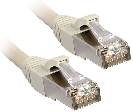 Lindy - 10m Cat6 F/UTP cable de red Gris F/UTP (FTP)