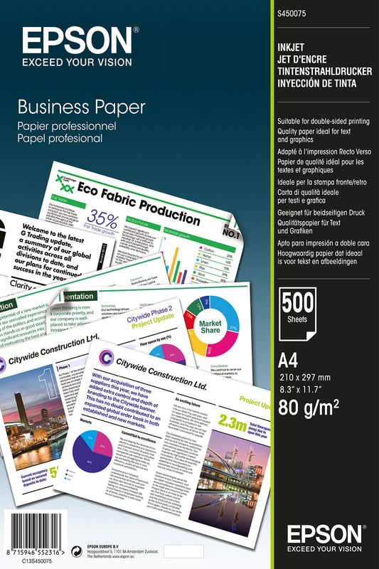 Epson - Business Paper - A4 - 500 hojas