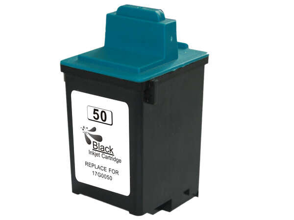 Lexmark 50/70 Negro Cartucho de Tinta Generico - Reemplaza 17G0050E/12AX970E Tintasmurcia.com