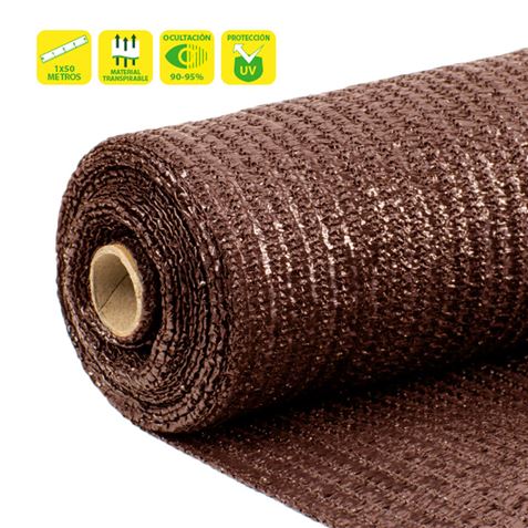 Sungarden Malla de Sombreo 1x50m - Color Marron 1 pieza(s)