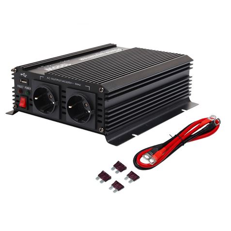 Elbat Convertidor de Corriente 1000W - Color Negro 1 pieza(s)