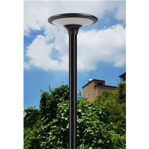 Elbat Farola LED Solar 20W 2100Lm 3000K/6000K - Color Negro 1 pieza(s)