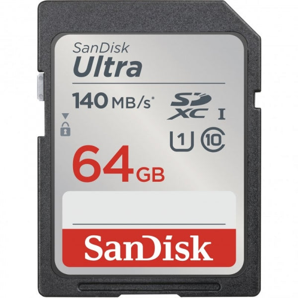 SanDisk - Ultra 64 GB SDXC UHS-I Clase 10