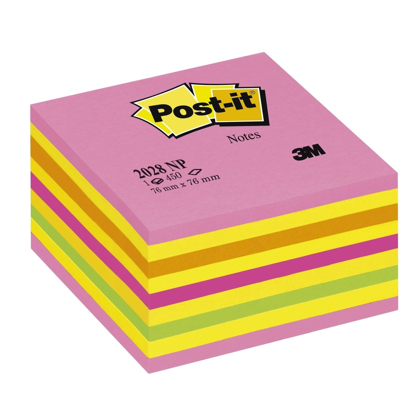 Post-It - Würfel 2028NP cuaderno y block Multicolor