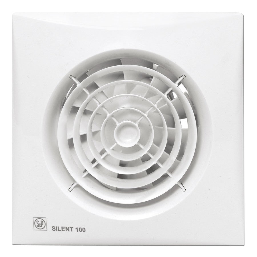 Soler & Palau - SILENT-100 CZ extractor Pared 95 m³/h 2400 RPM Blanco