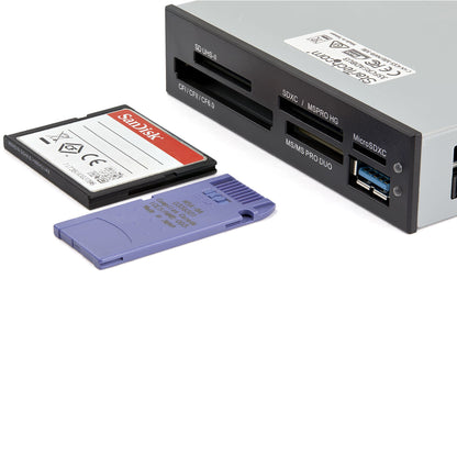 StarTech.com - Lector Interno USB 3.0 para Tarjetas Memoria Flash con Soporte para UHS-II