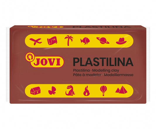 Jovi Caja de 30 Pastillas de Plastilina 50gr - Pasta Vegetal - No Endurece - sin Gluten - Inocua - Facil de Moldear - Ideal para Volumen - Color Rosa 1 pieza(s)