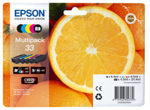 Epson Oranges C13T33374010 cartucho de tinta 1 pieza(s) Original Foto negro