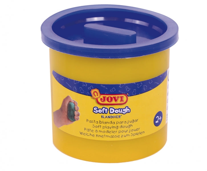 Jovi Soft Dough Blandiver Estuche de 5 Botes 110gr - Flexible - Facil de Amasar - Ideal para Modelaje - Fomenta Creatividad - Desarrolla Motricidad Fina - Color Azul 1 pieza(s)