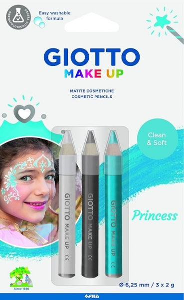 Giotto - SET 3 LAPICES GIOTTO MAKE UP PRINCESAS