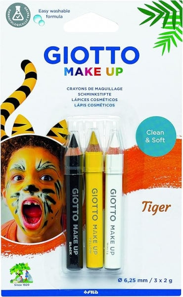 Giotto - SET 3 LAPICES GIOTTO MAKE UP TIGRE