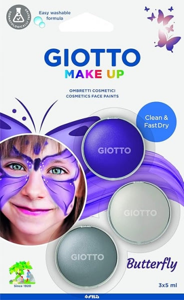 Giotto - SET 3 BOTES GIOTTO MAKE UP MARIPOSA