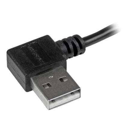 StarTech.com - Cable de 2m Micro USB con conector acodado a la derecha