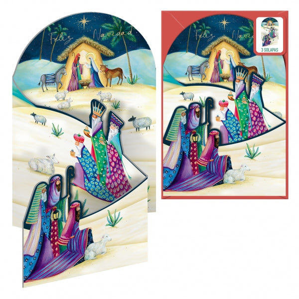 DOHE - CHRISTMAS DOHE 115x170 ESTRELLA DE ORIEN - Pack de 6 unidades