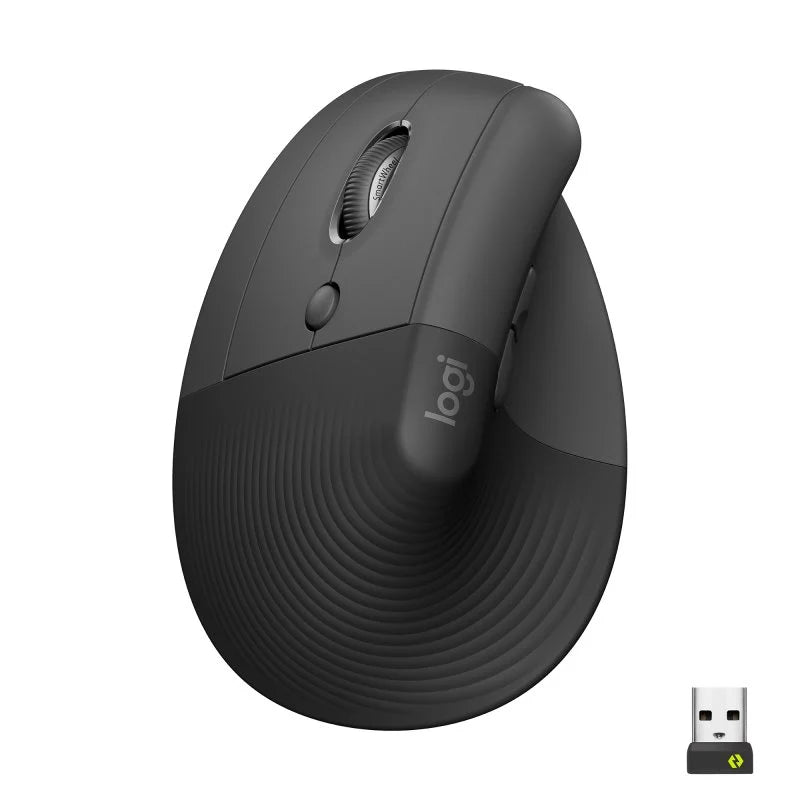 Logitech - Lift ratón Oficina Izquierda RF Wireless + Bluetooth Óptico 4000 DPI