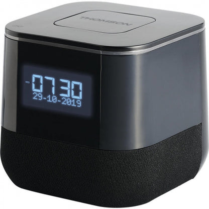 Thomson Radio Reloj Despertador - Pantalla LCD - Doble Alarma - Luz Ajustable - Color Negro 1 pieza(s)