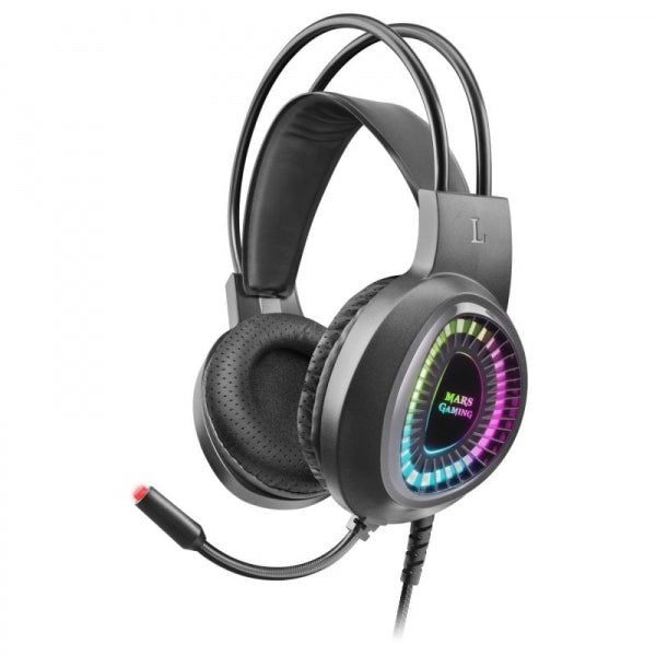 Mars Gaming MCPEXFR Combo Gaming 4 en 1 - Teclado H-MECH FRGB - Raton 10K DPI Ultraligero - Auriculares RGB FLOW - Alfombrilla XXL RGB - Compatibilidad Multiplataforma - Color Negro 1 pieza(s)