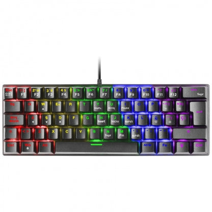 Mars Gaming - MK60 teclado Juego USB QWERTY Español Negro