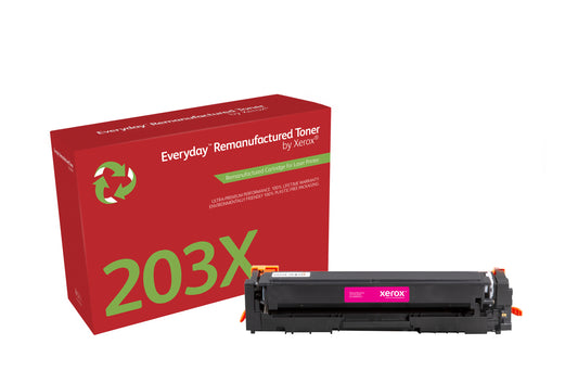 Everyday Tóner ™ Magenta remanufacturado de Xerox es compatible con HP 203X (CF543X), High capacity