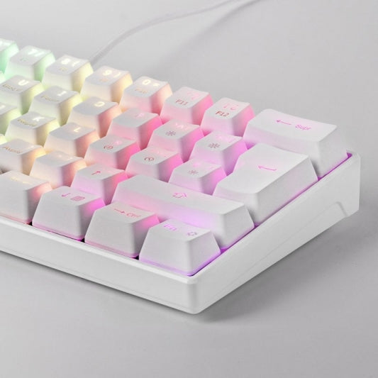 Mars Gaming MKMINI Teclado Gaming - Ultra-compacto 60% - FULL RGB CHROMA - Switches Mecanicos OUTEMU PRO - Multiplataforma - Software Avanzado - Color Blanco 1 pieza(s)