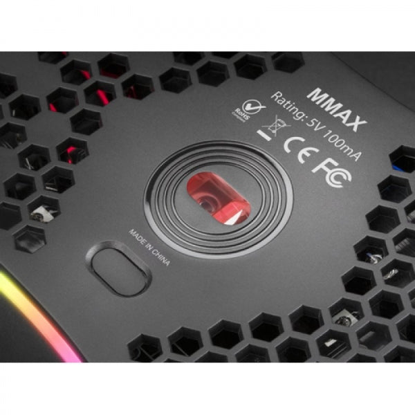 Mars Gaming - MMAX ratón mano derecha Juego USB tipo A Óptico 12400 DPI