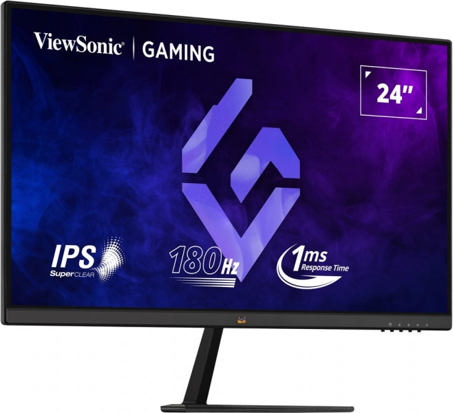 Viewsonic Monitor 24" VX2479-HD-PRO LED IPS FullHD - 180Hz - Respuesta 1ms - 16:9 - 2 HDMI - DisplayPort - HDR10 - Color Negro 1 pieza(s)