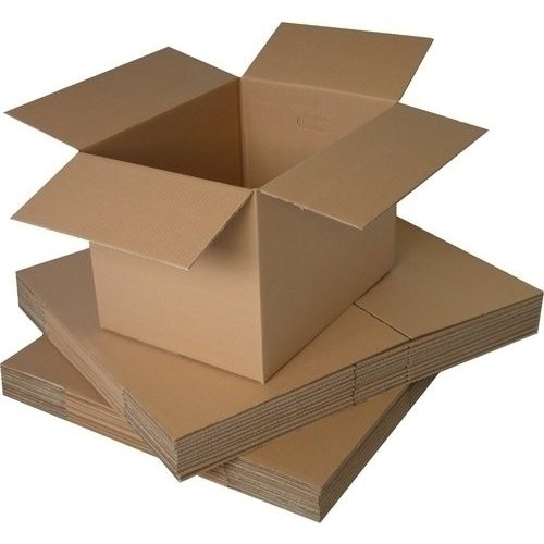 Grafoplas - CAJA EMB. ANONIMA 600x400x400 8mm MARRON - Pack de 5 unidades