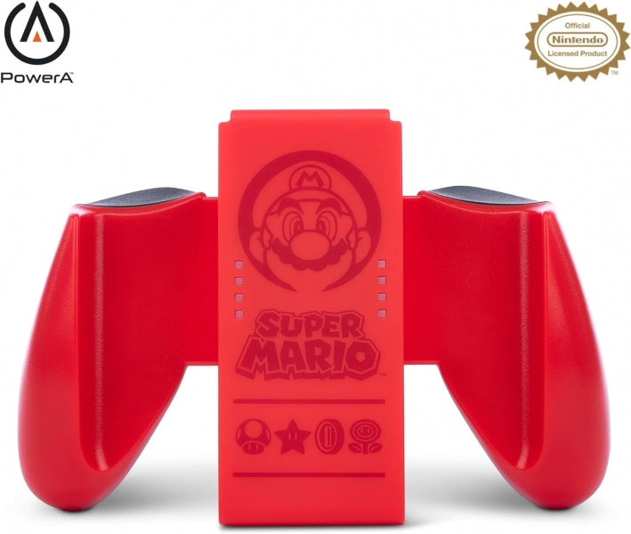 PowerA Comfort Grip Joy-Con para Nintendo Switch - Super Mario Red 1 pieza(s)