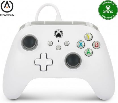 PowerA Mando con Cable para Xbox Series X|S - Color Blanco 1 pieza(s)