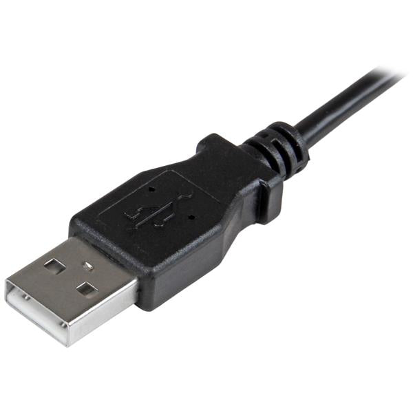 StarTech.com - USBAUB2MRA cable USB USB 2.0 2 m USB A Micro-USB B Negro