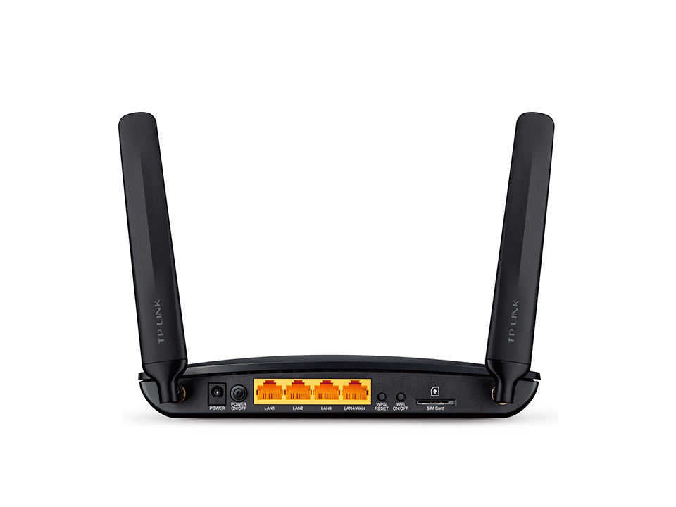 TP-Link - Archer MR200 router inalámbrico Ethernet rápido Doble banda (2 4 GHz / 5 GHz) 4G Negro